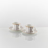 The Signature Espresso Cup and Saucer Set of 2