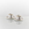 The Signature Tea Cup and Saucer Set of 2